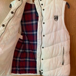 American Eagle Hooded Vest